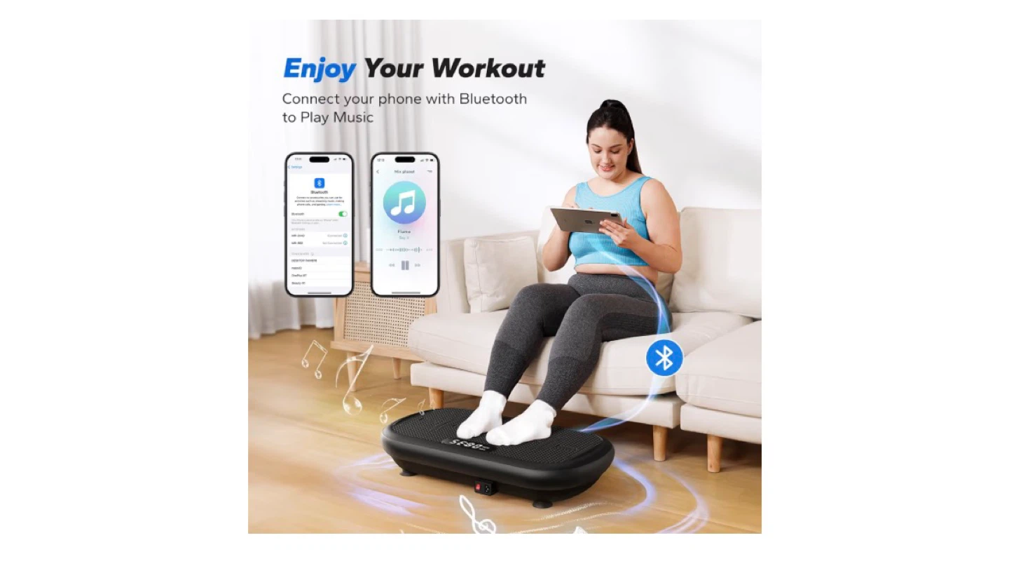 Merach Vibration Plate 200W Powerful Motor 13mm Amplitude - photo 2