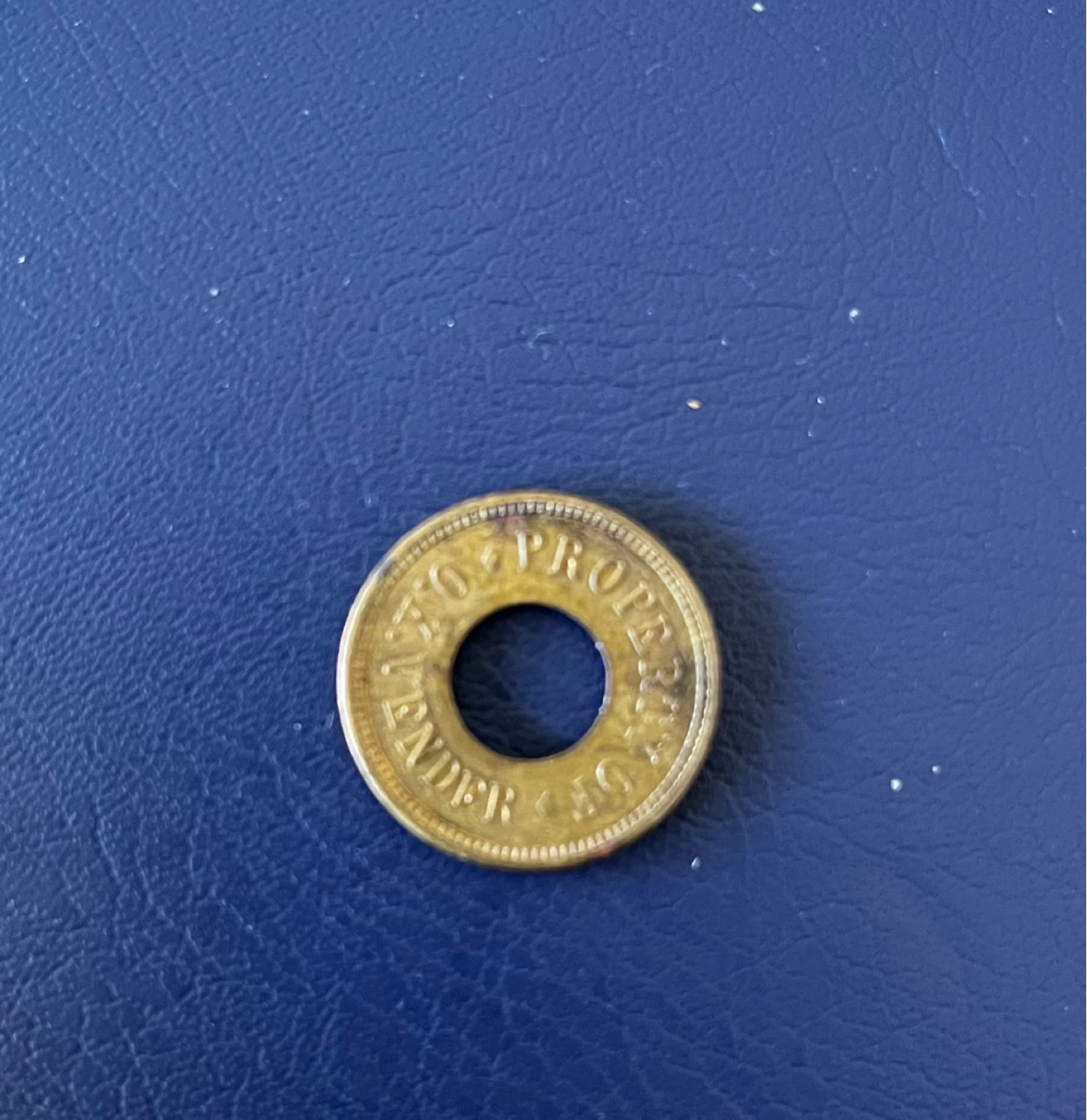 Loaned For Amusement Only Token - photo 4