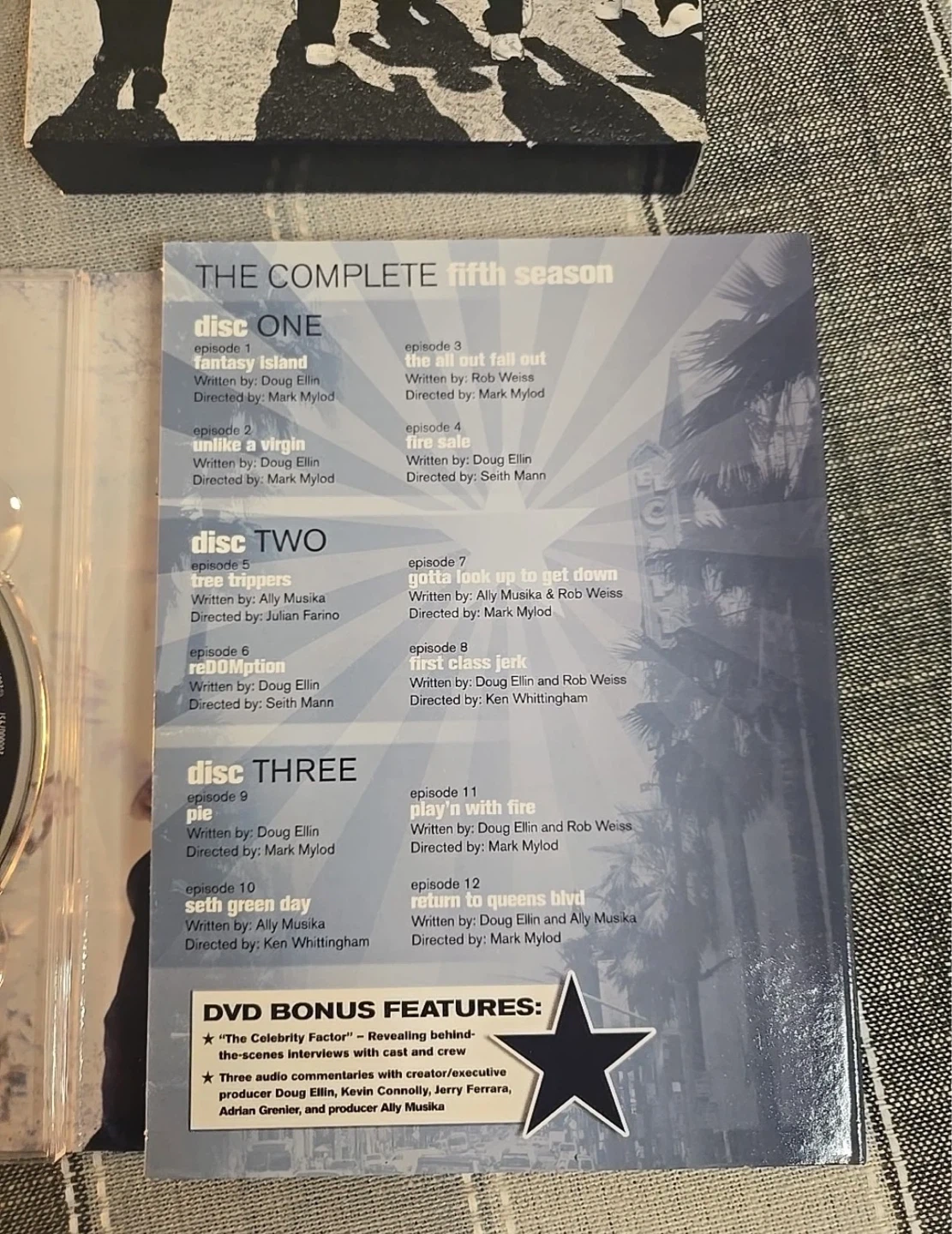 Entourage The Complete Season 5 DVD Set - photo 2