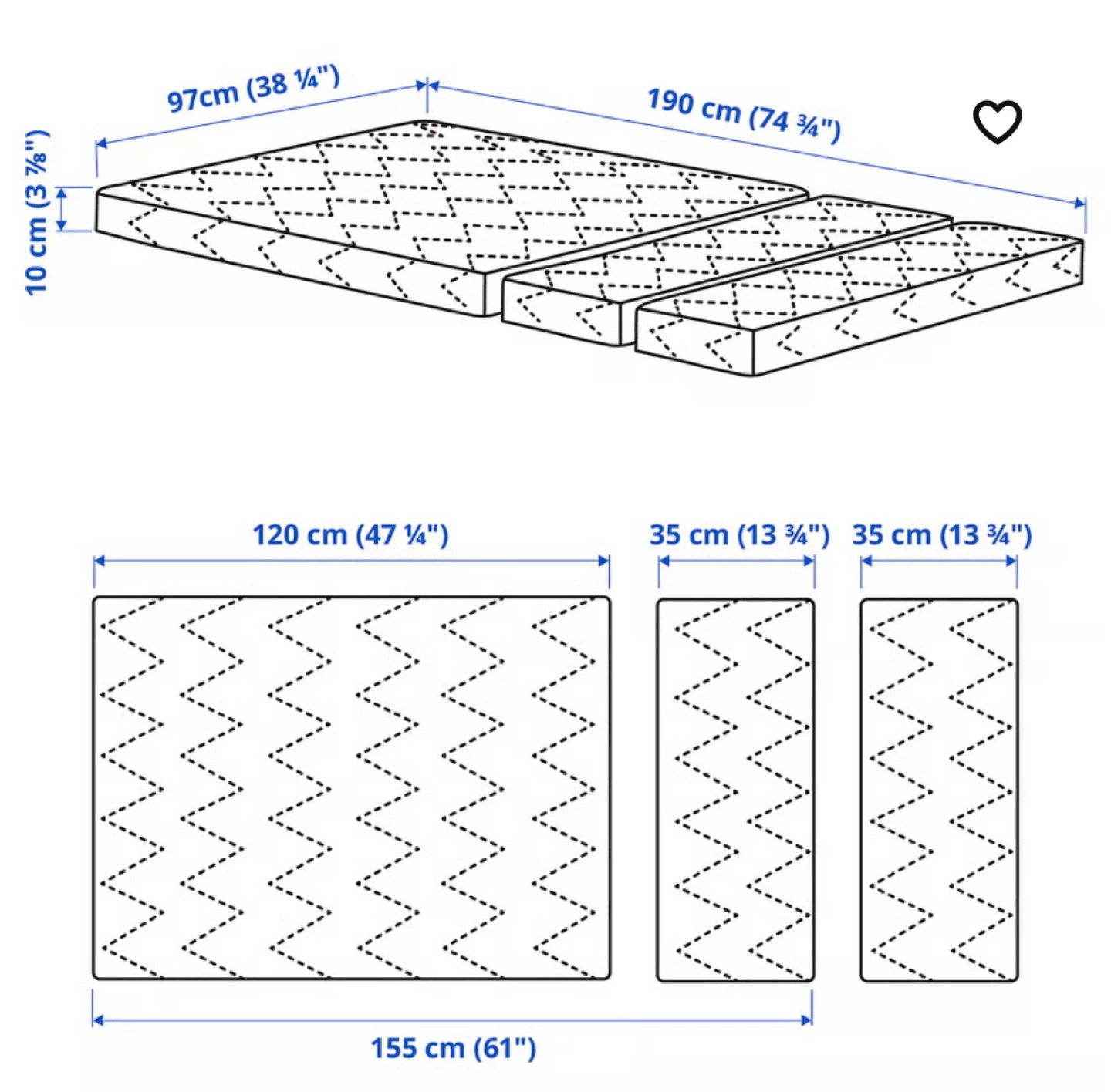FREE IKEA Foam Mattress - Toddler/Child Bed - photo 4