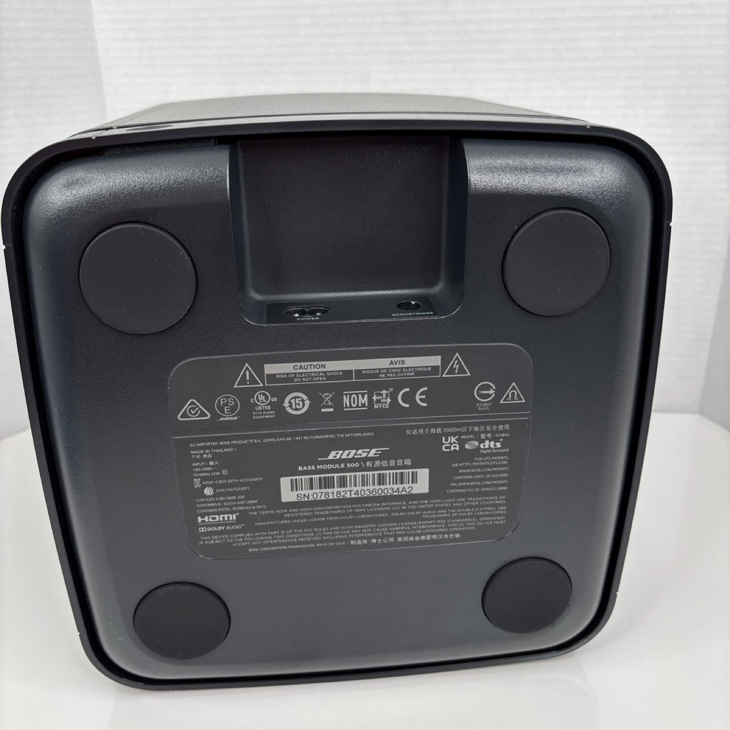 Bose Bass Module 500 Subwoofer (New) - photo 3