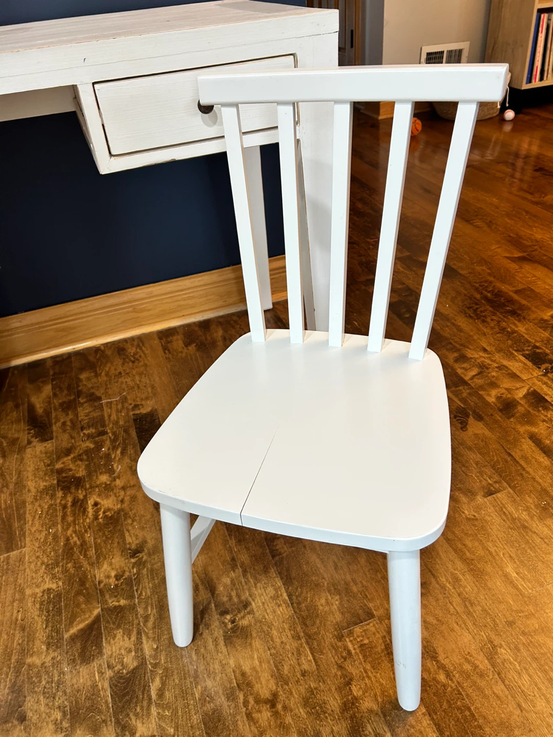 Kids Play Chair - White Wood crate & Barrel - photo 2