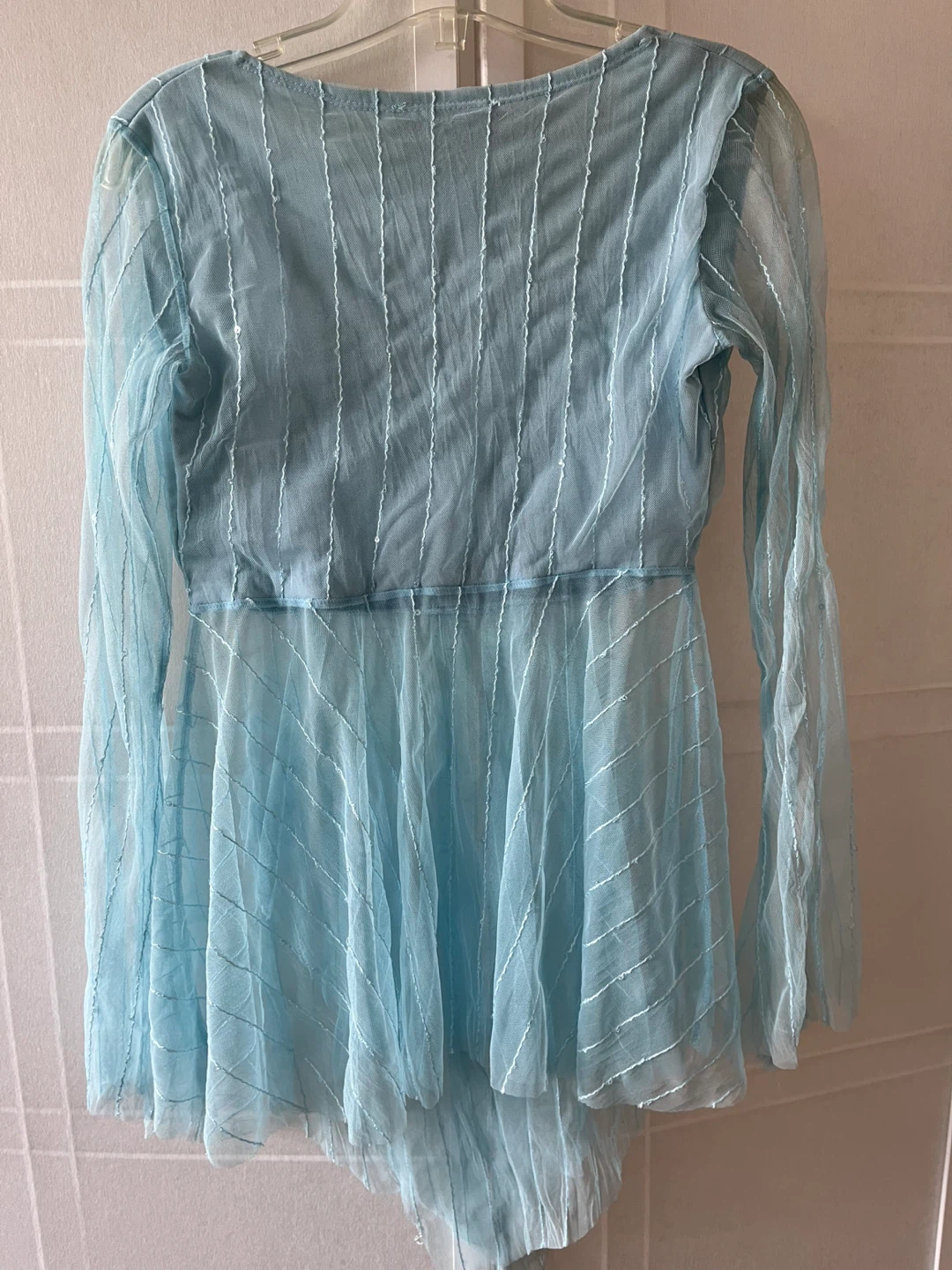 Blue Sheer Top - photo 2