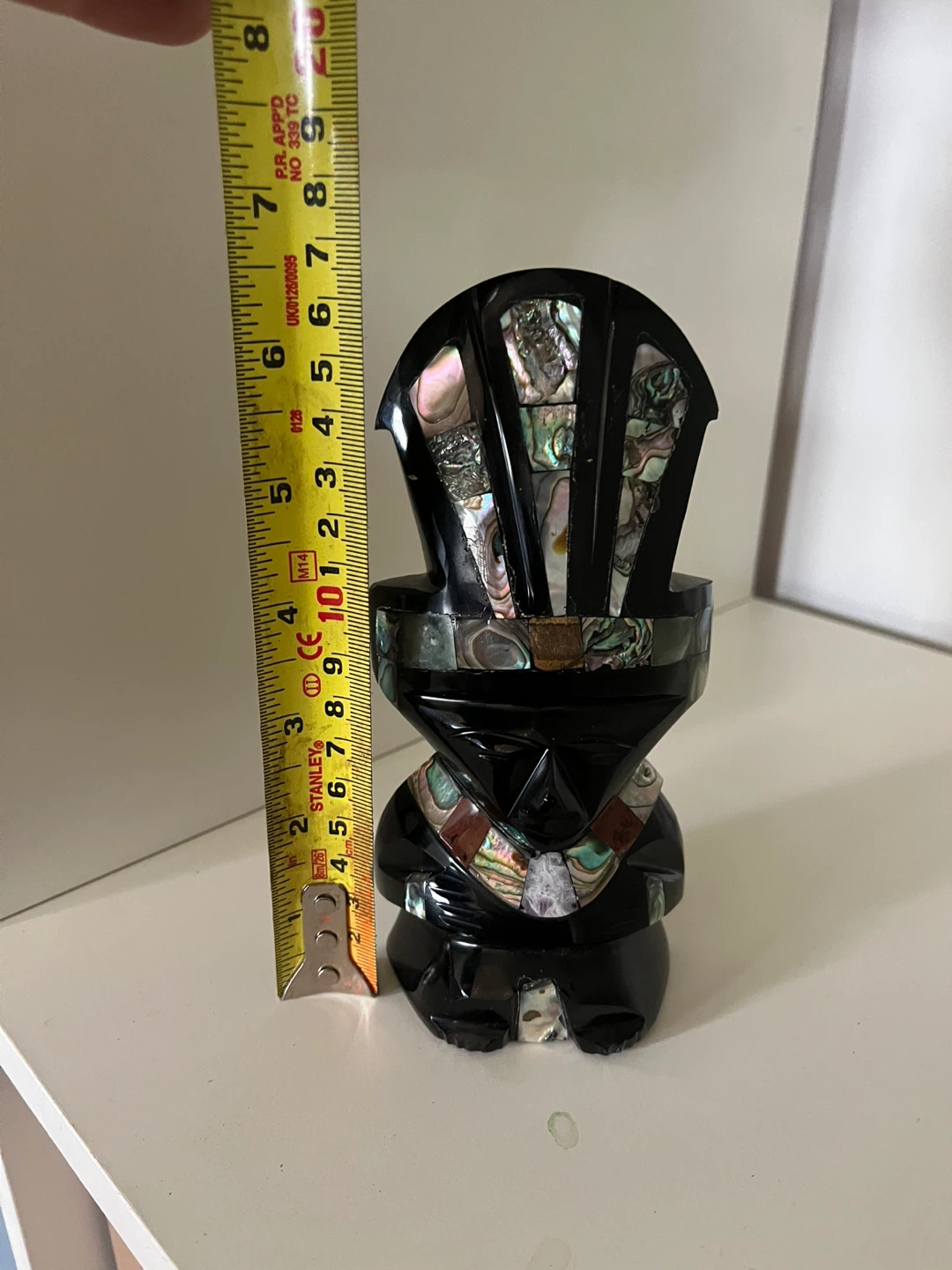Decorative Figurine with Inlay