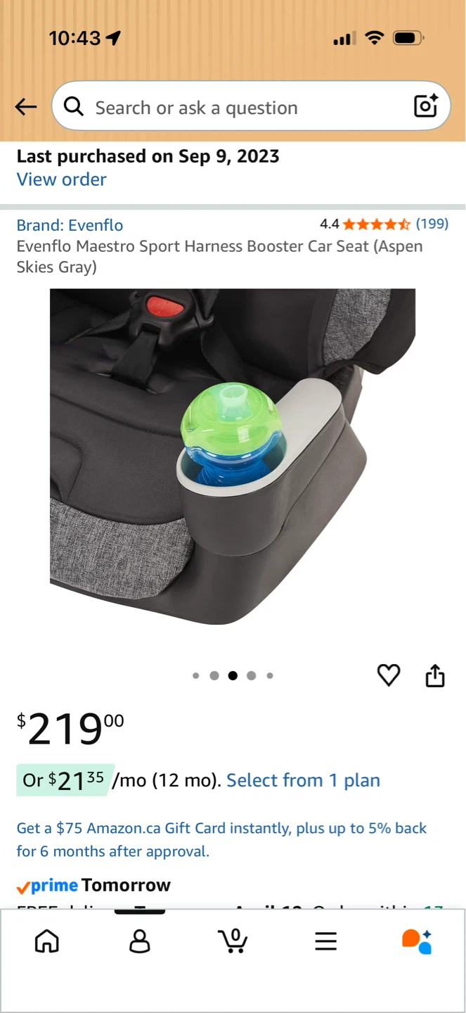 Evenflo Maestro Sport Harness Booster Car Seat - photo 4