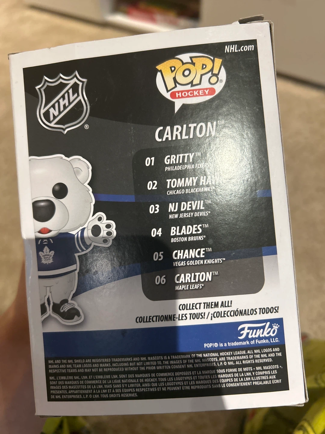 Funko Pop! Hockey Carlton Maple Leafs #06 - photo 2