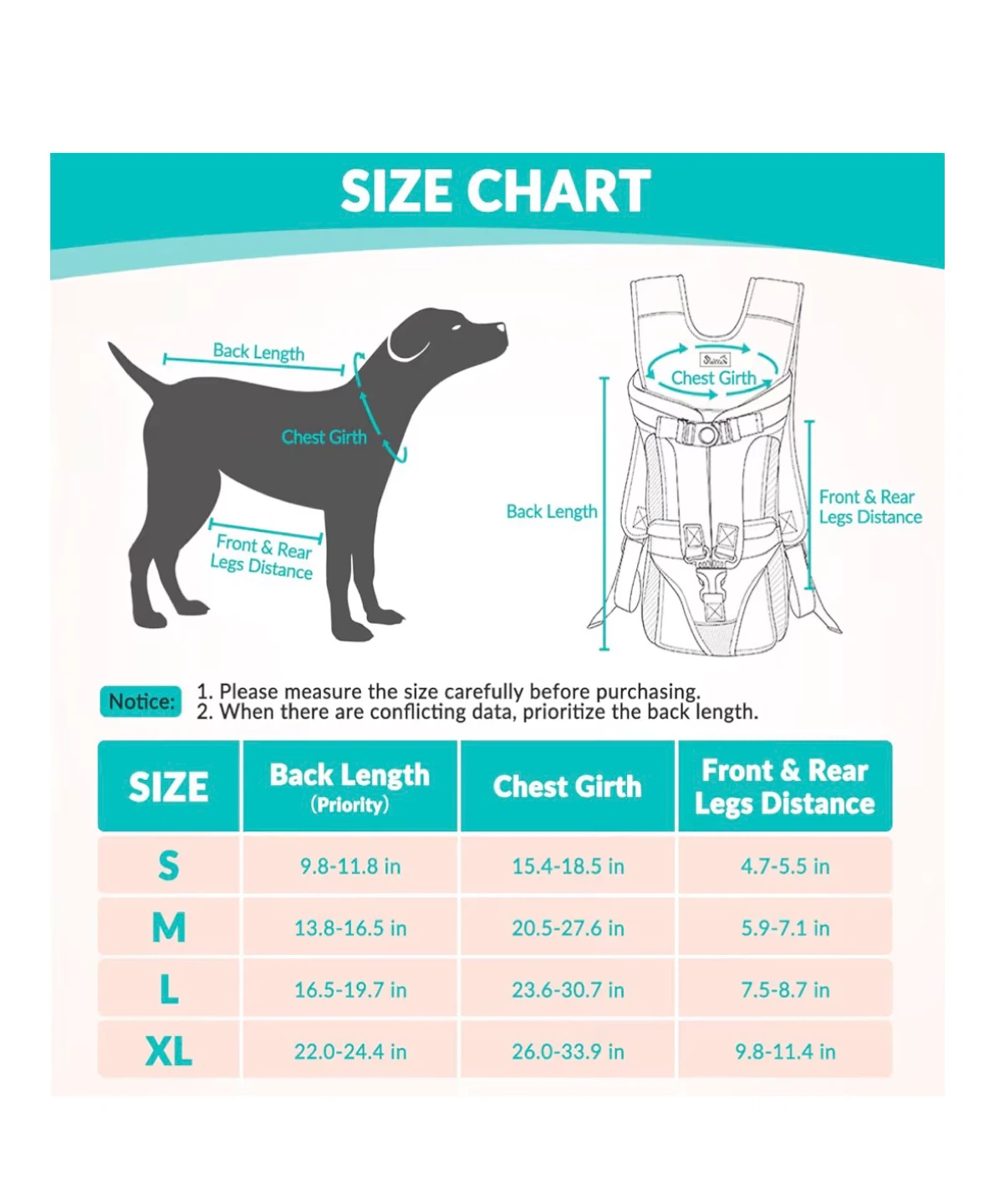 Black Pet Carrier Backpack - photo 3