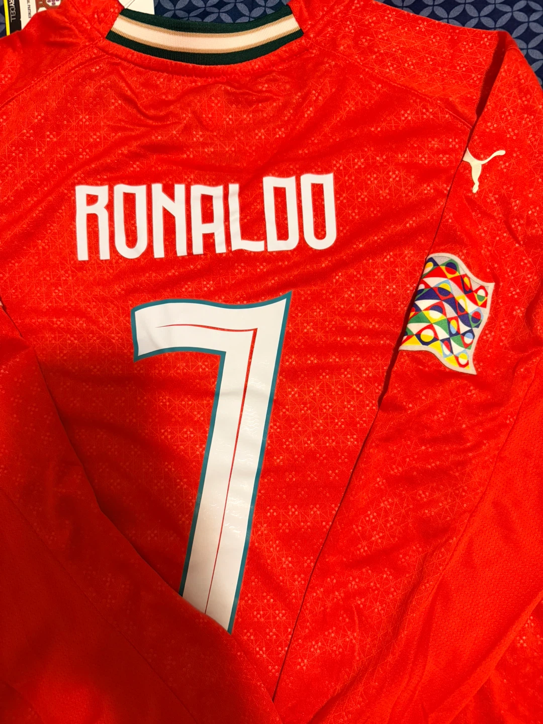 Puma Cristiano Ronaldo Portugal Long Sleeve Soccer Jersey - photo 4