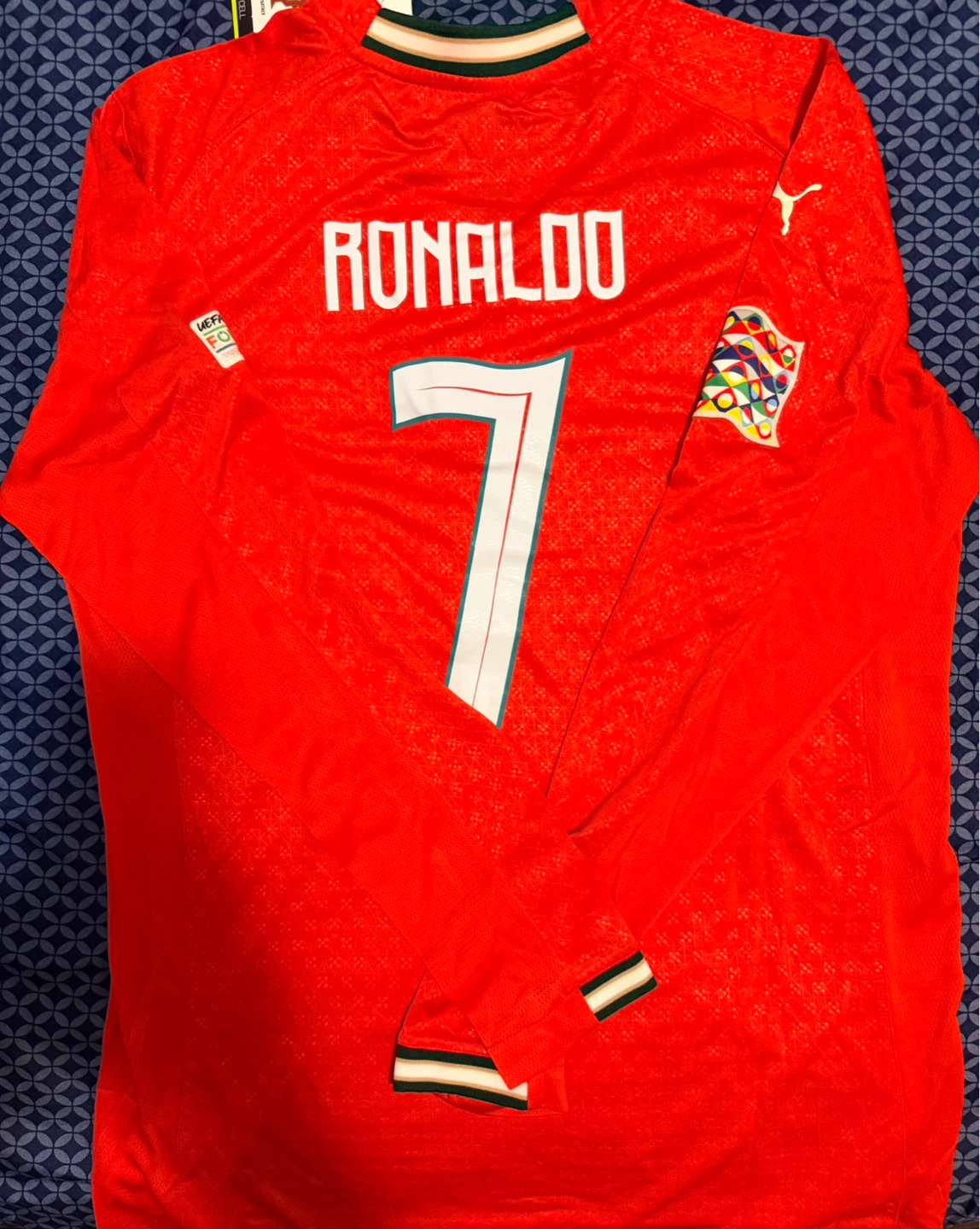 Puma Cristiano Ronaldo Portugal Long Sleeve Soccer Jersey - photo 3