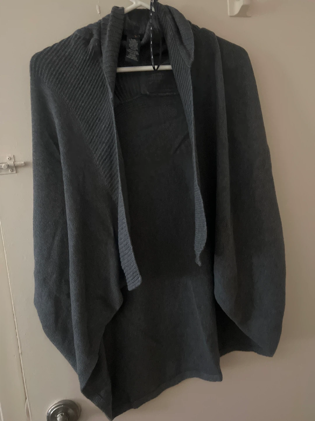 Dex Grey Open Front Cardigan