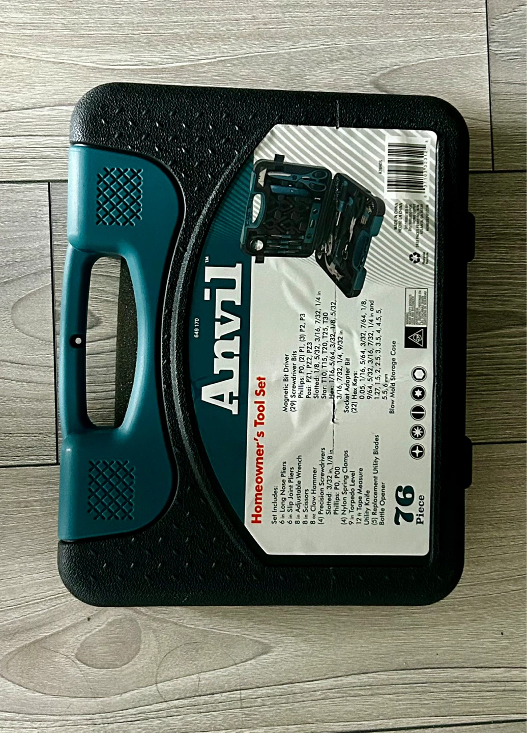 ANVIL Homeowner's Tool Set - 76-Piece - photo 2