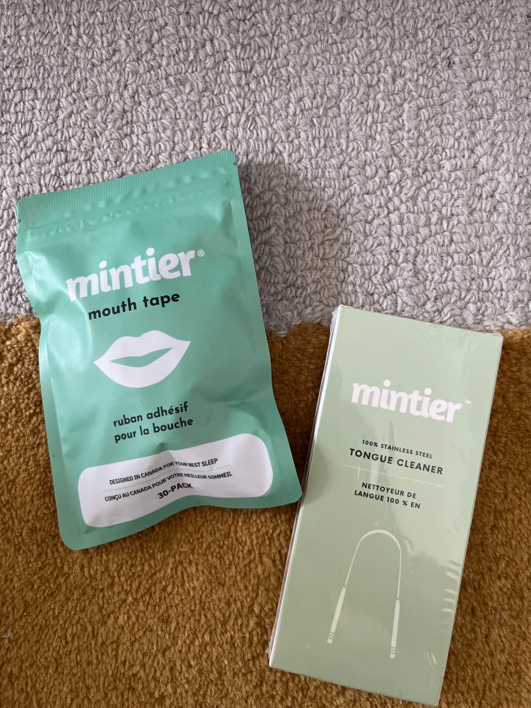 Mintier Mouth Tape & Tongue Cleaner Set