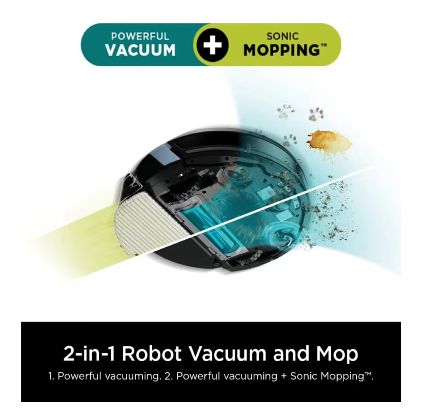 Shark AI Laser Navigation Robot Vacuum & Mop RV2620WDCA - photo 2