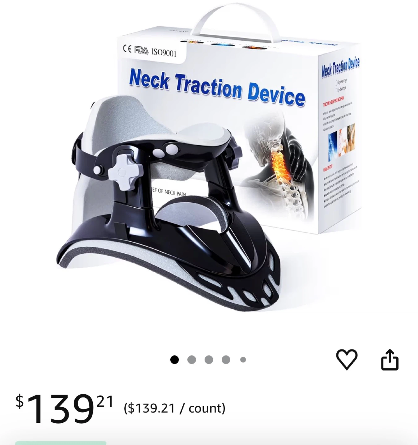 Remkove Neck Traction Device