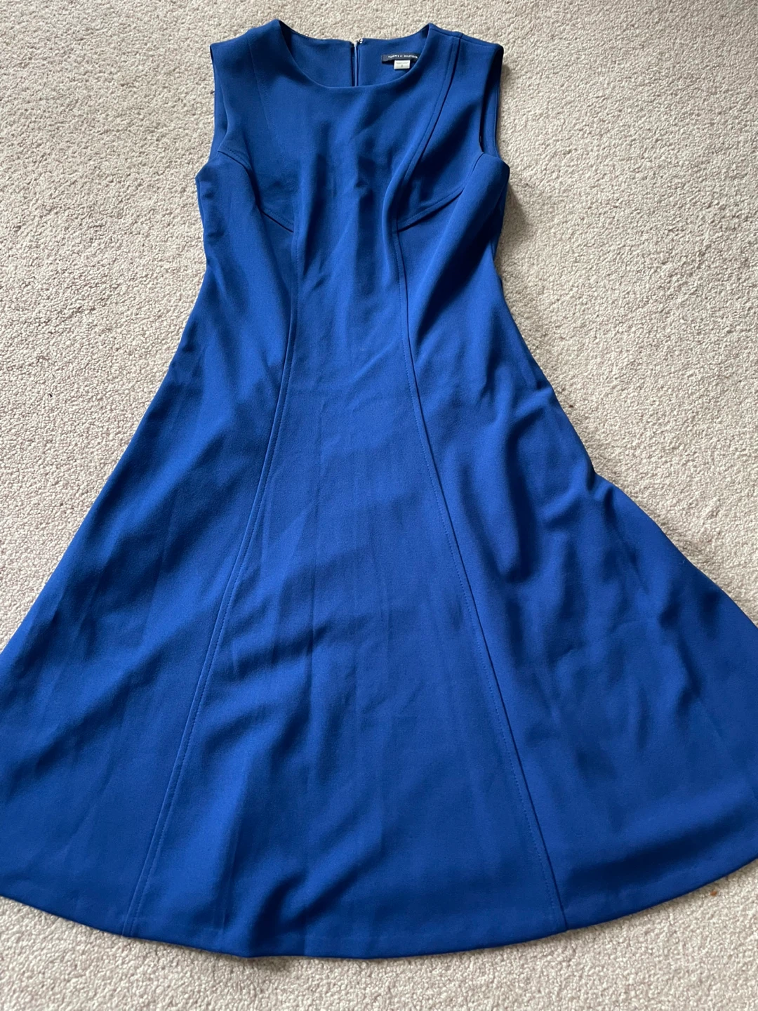Tommy Hilfiger Blue Sleeveless Dress