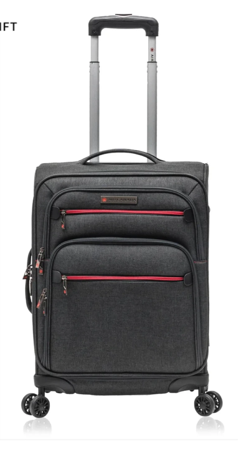 IT Luggage Carry-On Suitcase with USB Port