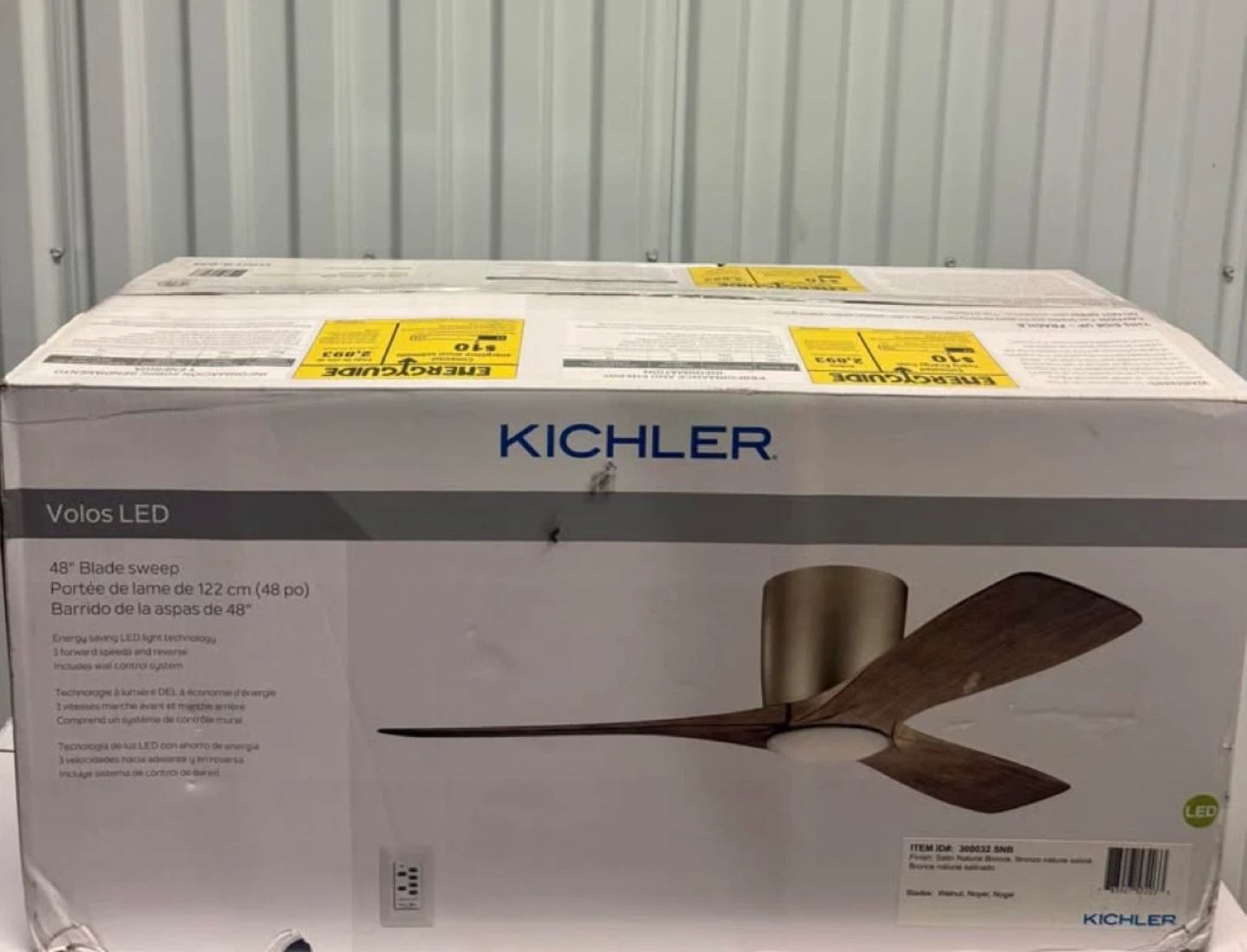 Kichler Volos LED 48" Ceiling Fan