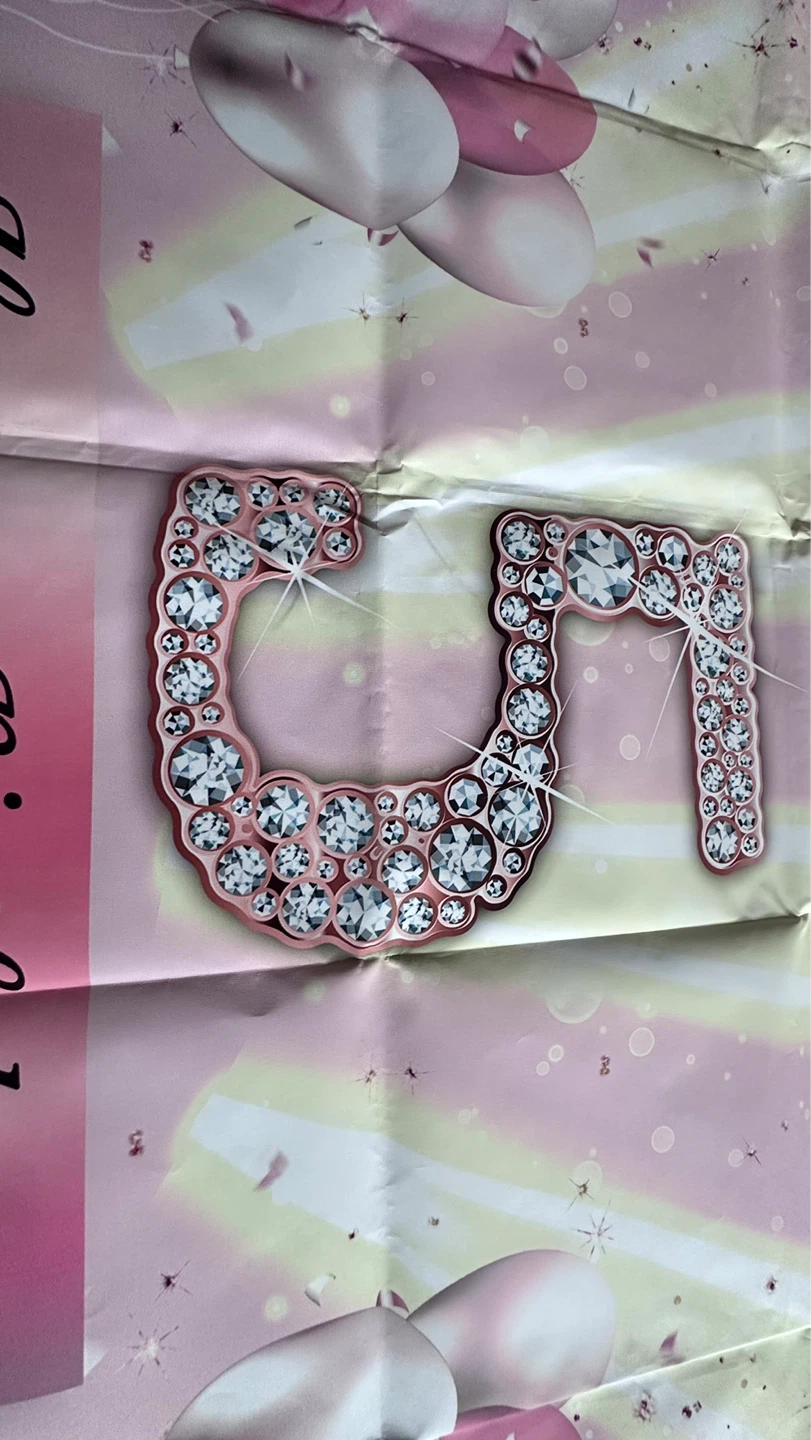 Happy Birthday Banner - Pink - photo 2