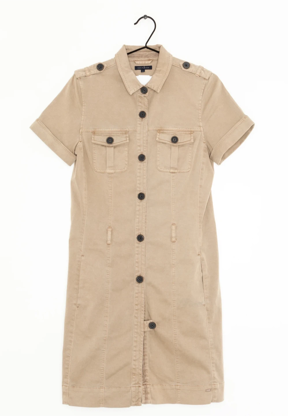 Tommy tan button-up shirtdress - photo 2