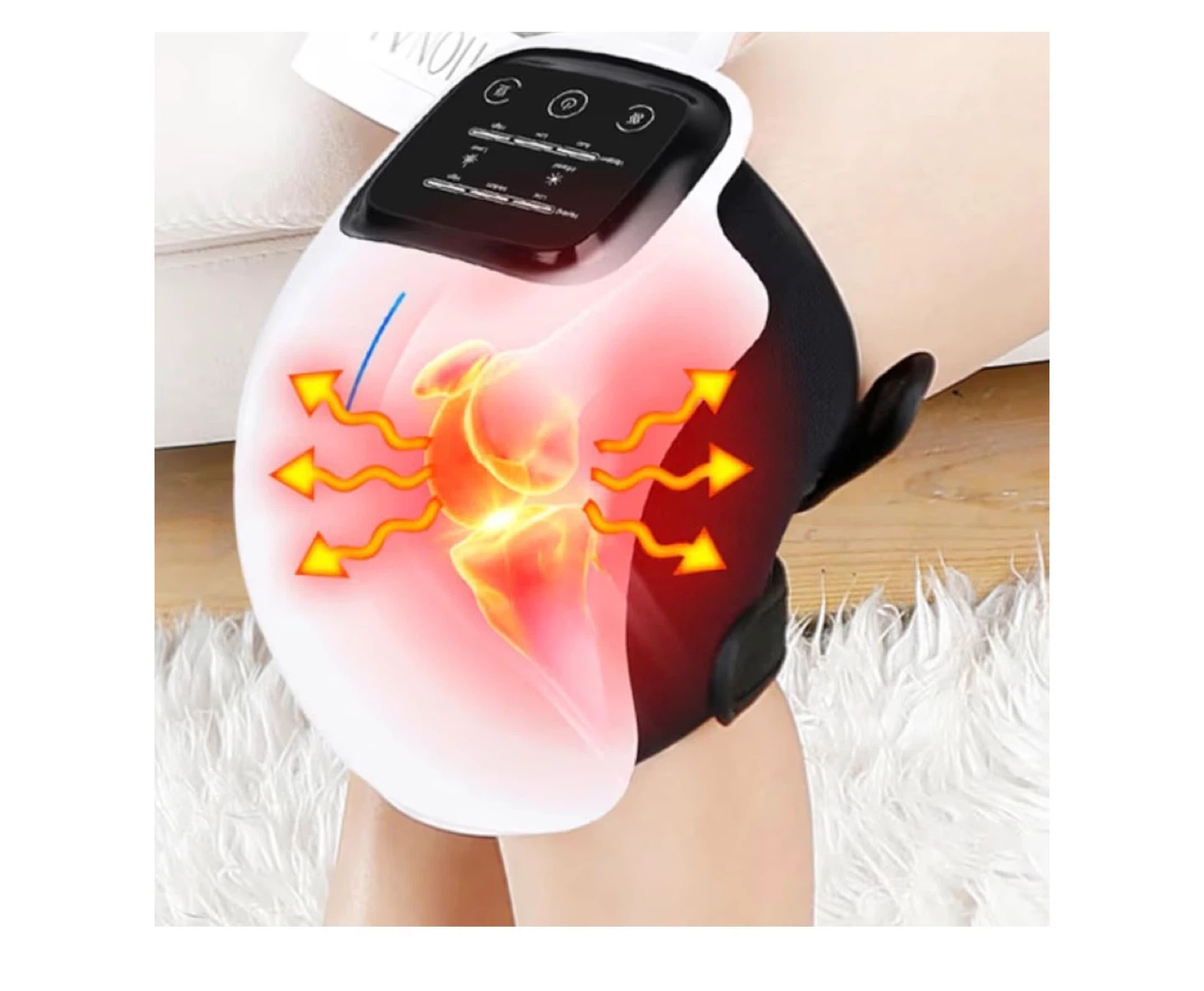 Adjustable Knee Massager with Heat - photo 4
