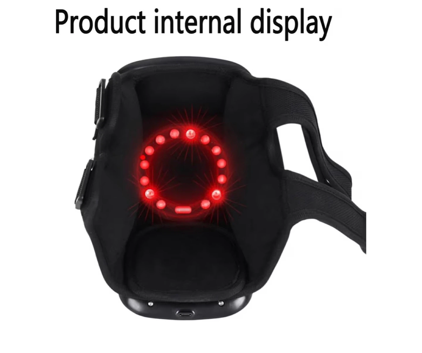 Adjustable Knee Massager with Heat - photo 5