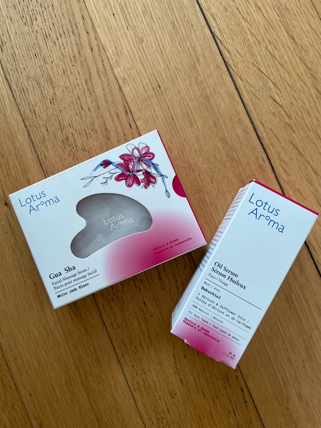 Lotus Aroma Gua Sha & Oil Serum Set