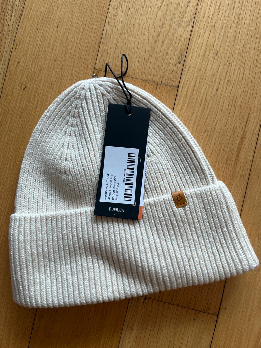Duer Merino Wool Toque - Bone