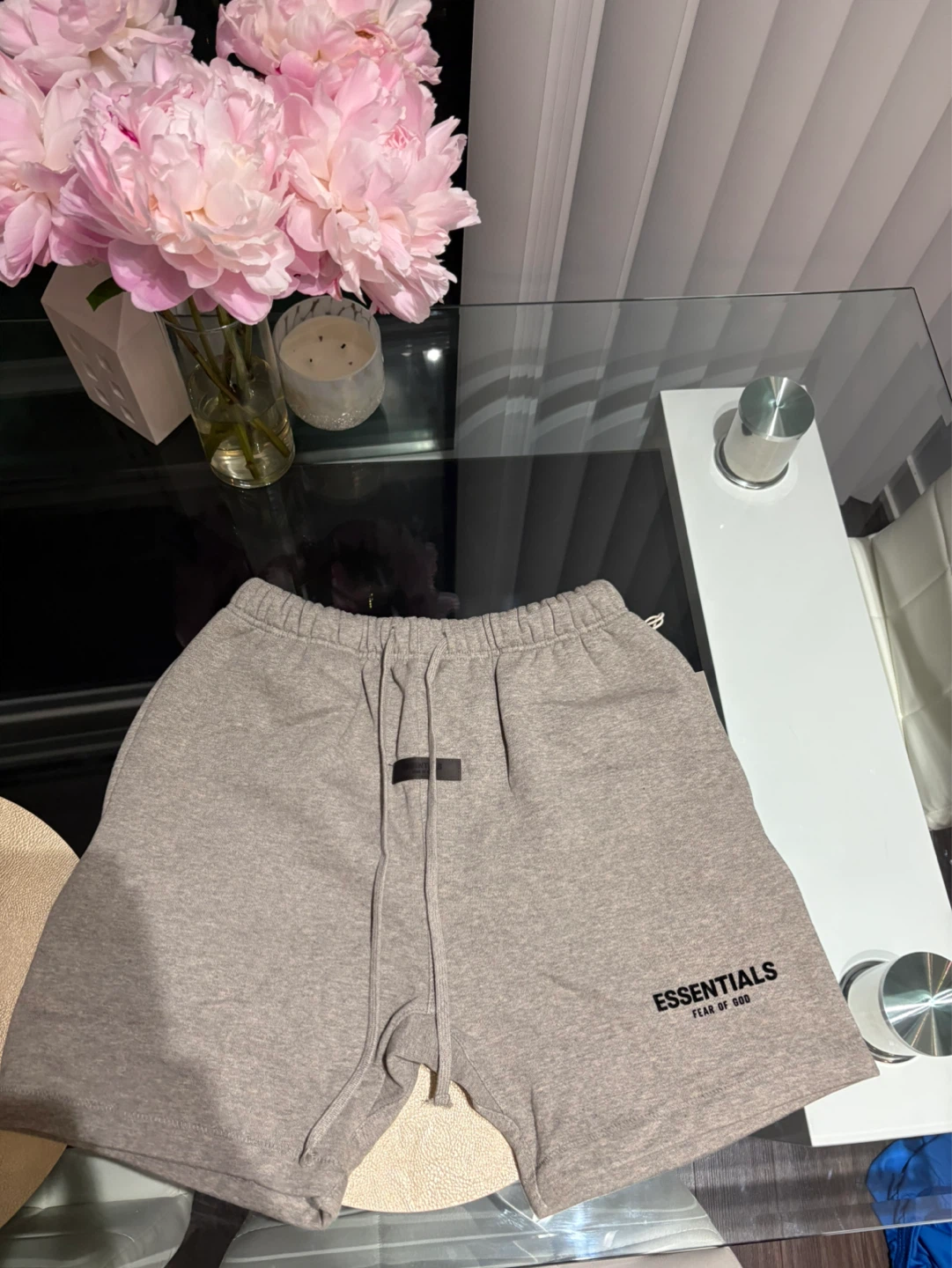 Fear of God Essentials Grey Sweat Shorts