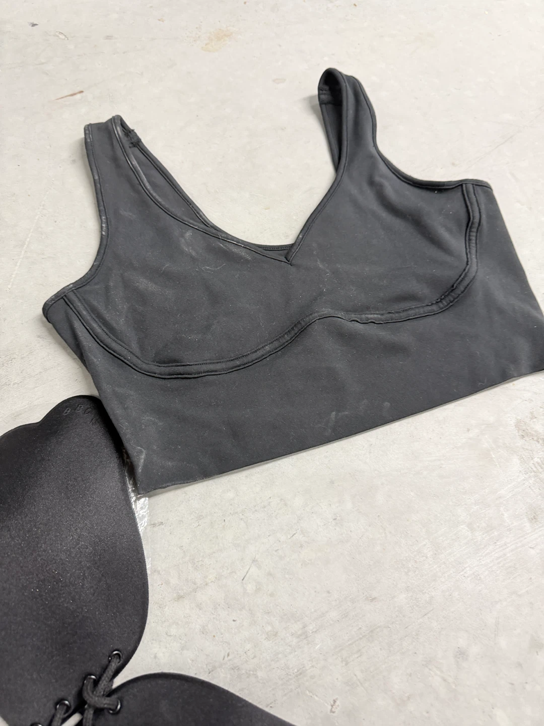 Black Sports Bra