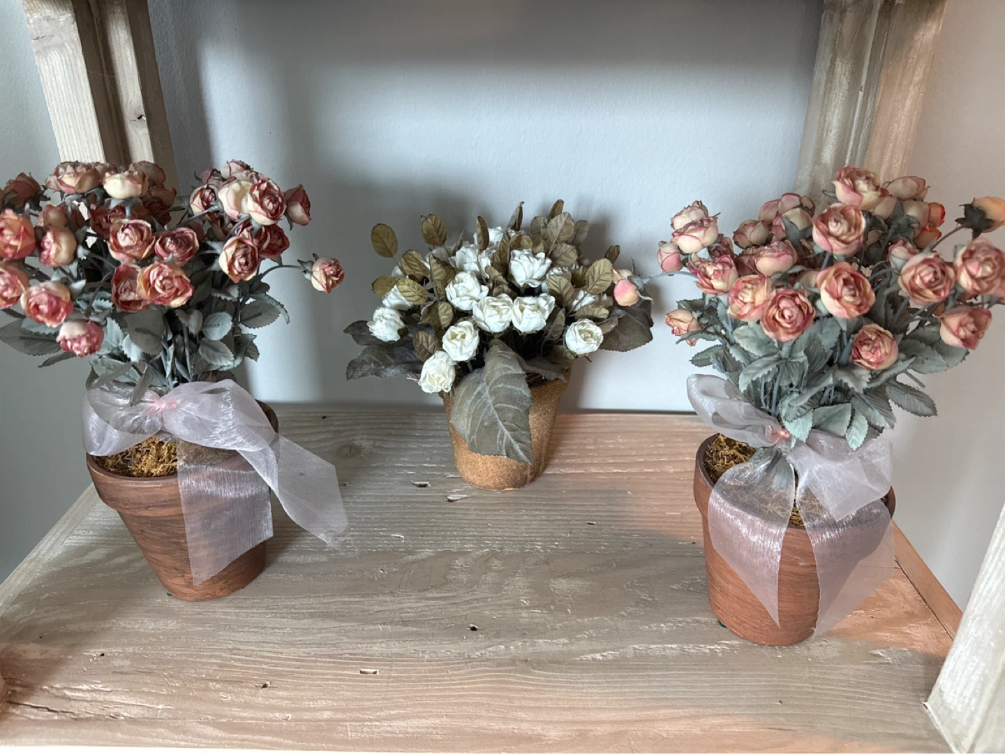 Artificial Flowers in Pots