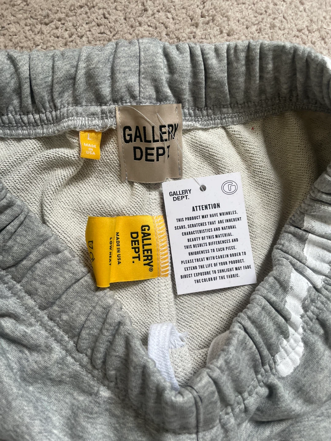 Gallery Dept. Sweatpants Size L - photo 3