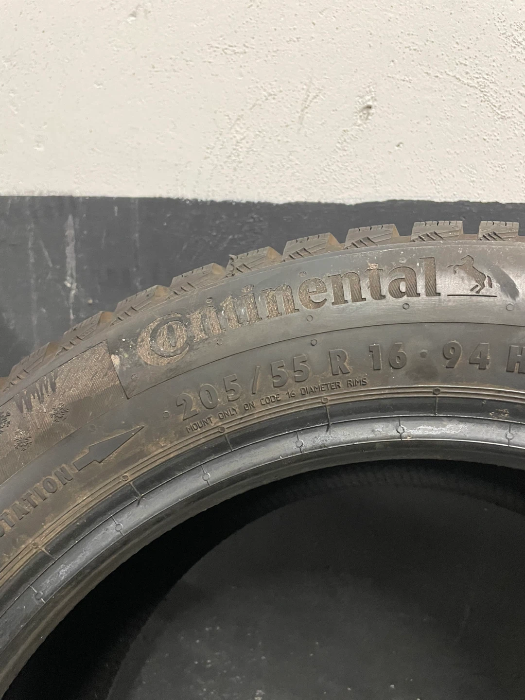 Continental WinterContact 205/55 R16 Tires (Set of 4) - photo 2