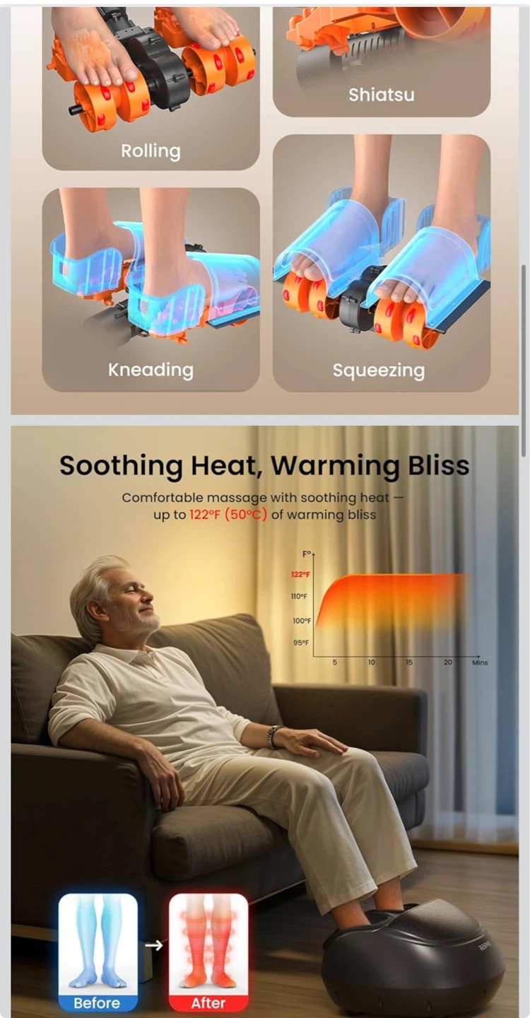 RENPHO Foot Massager with Heat - photo 4