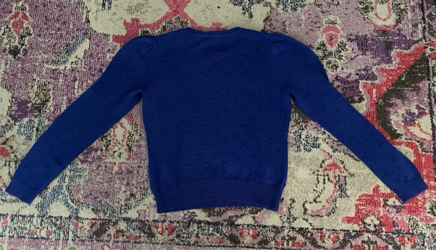 Draper James Blue Dot Sweater M/M - photo 2