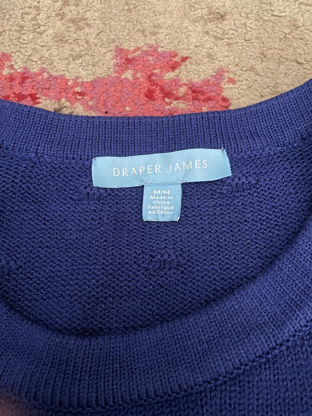 Draper James Blue Dot Sweater M/M - photo 3