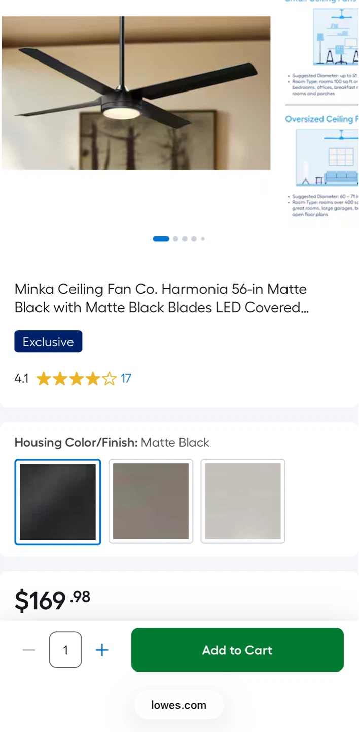 Minka-Aire Harmonia Ceiling Fan - photo 4