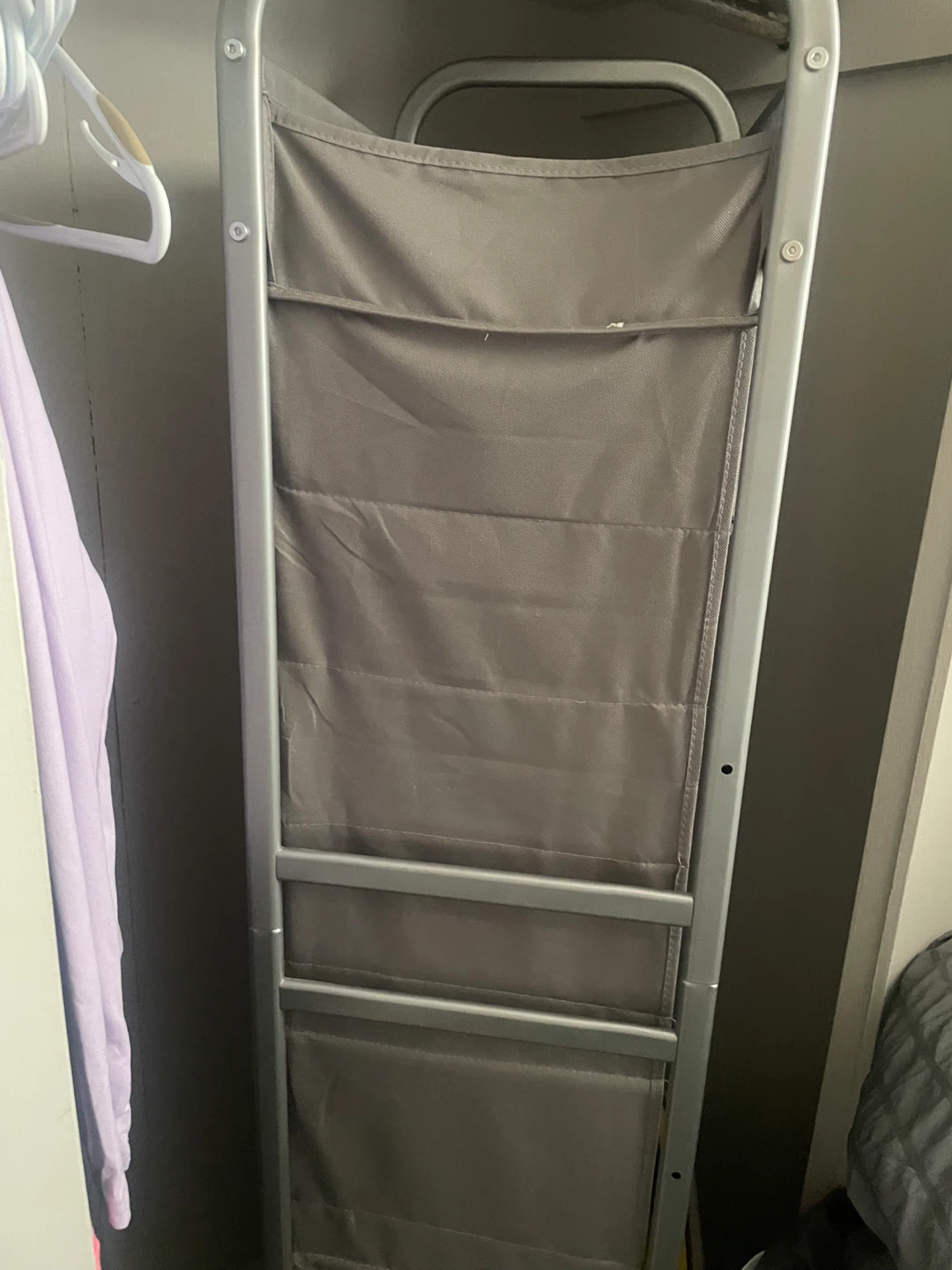 Grey shoe rack - photo 2