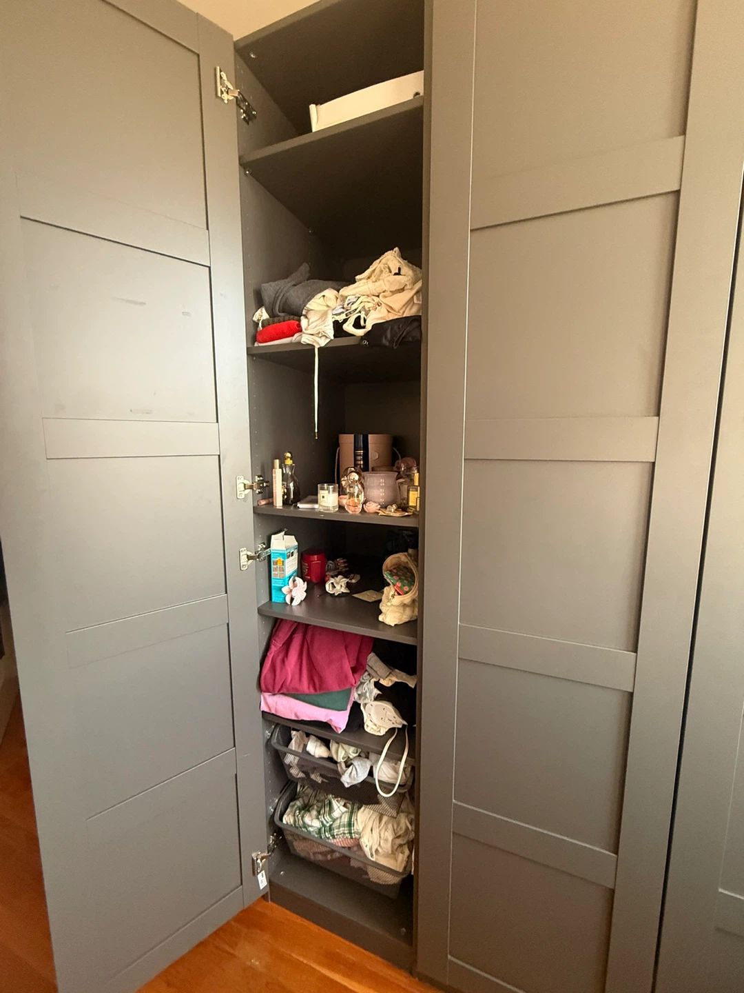 IKEA Wardrobe, Dark Gray - photo 2