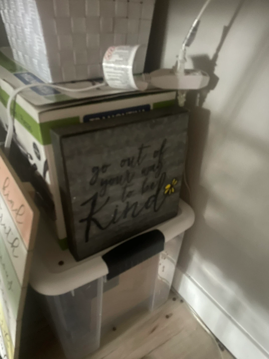 Decorative Wall Art - "Go Out Of Your Way To Be Kind" - photo 2