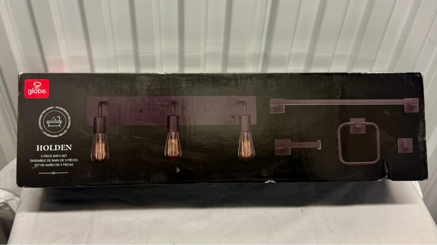 Globe Electric 5-piece Bathroom Set - photo 2