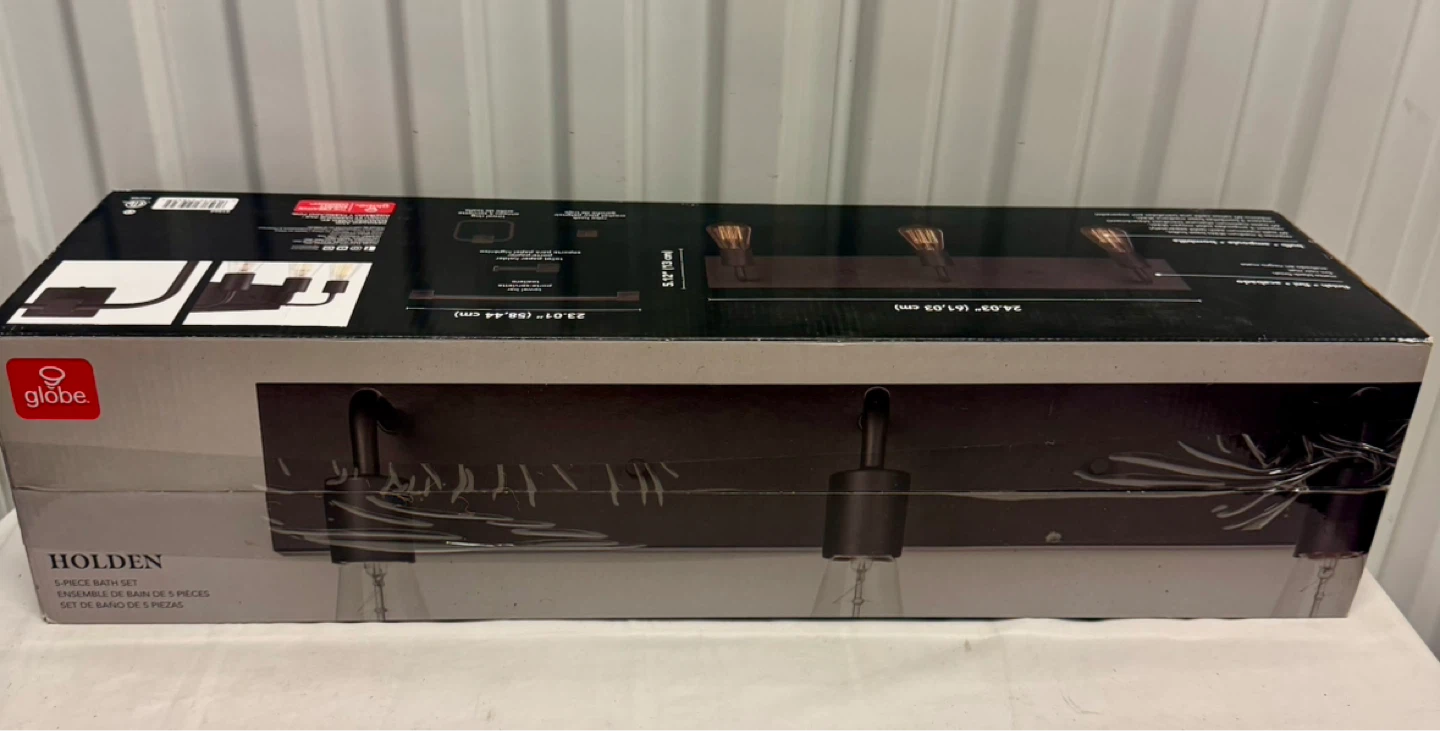 Globe Electric 5-piece Bathroom Set - photo 3