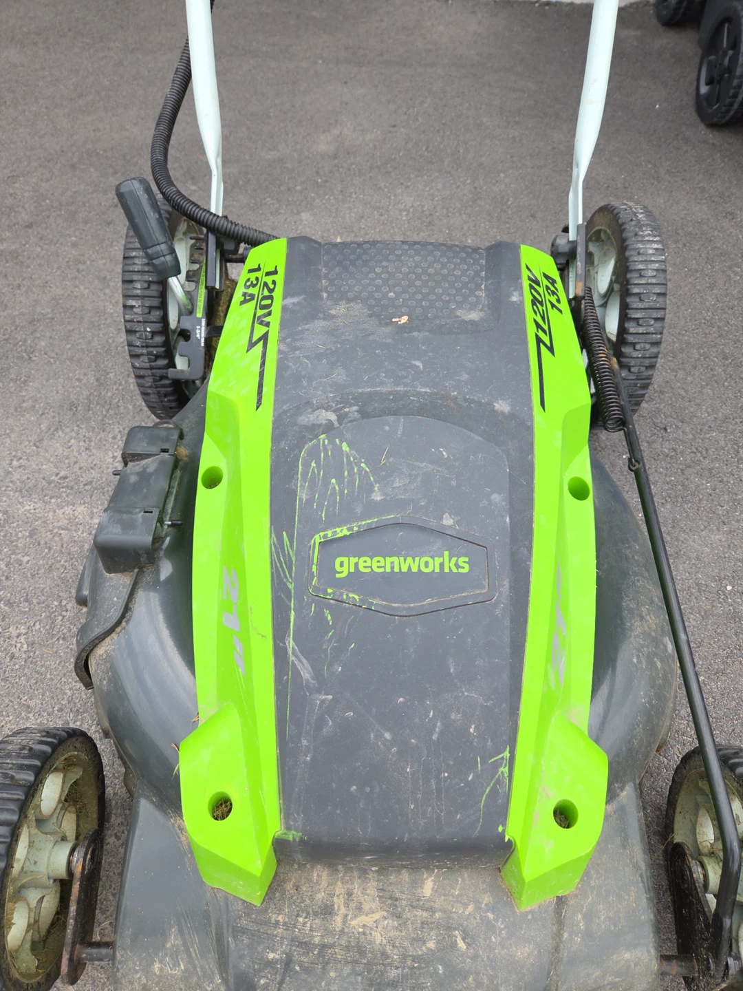 Greenworks 21" Corded Electric Lawn Mower - photo 5