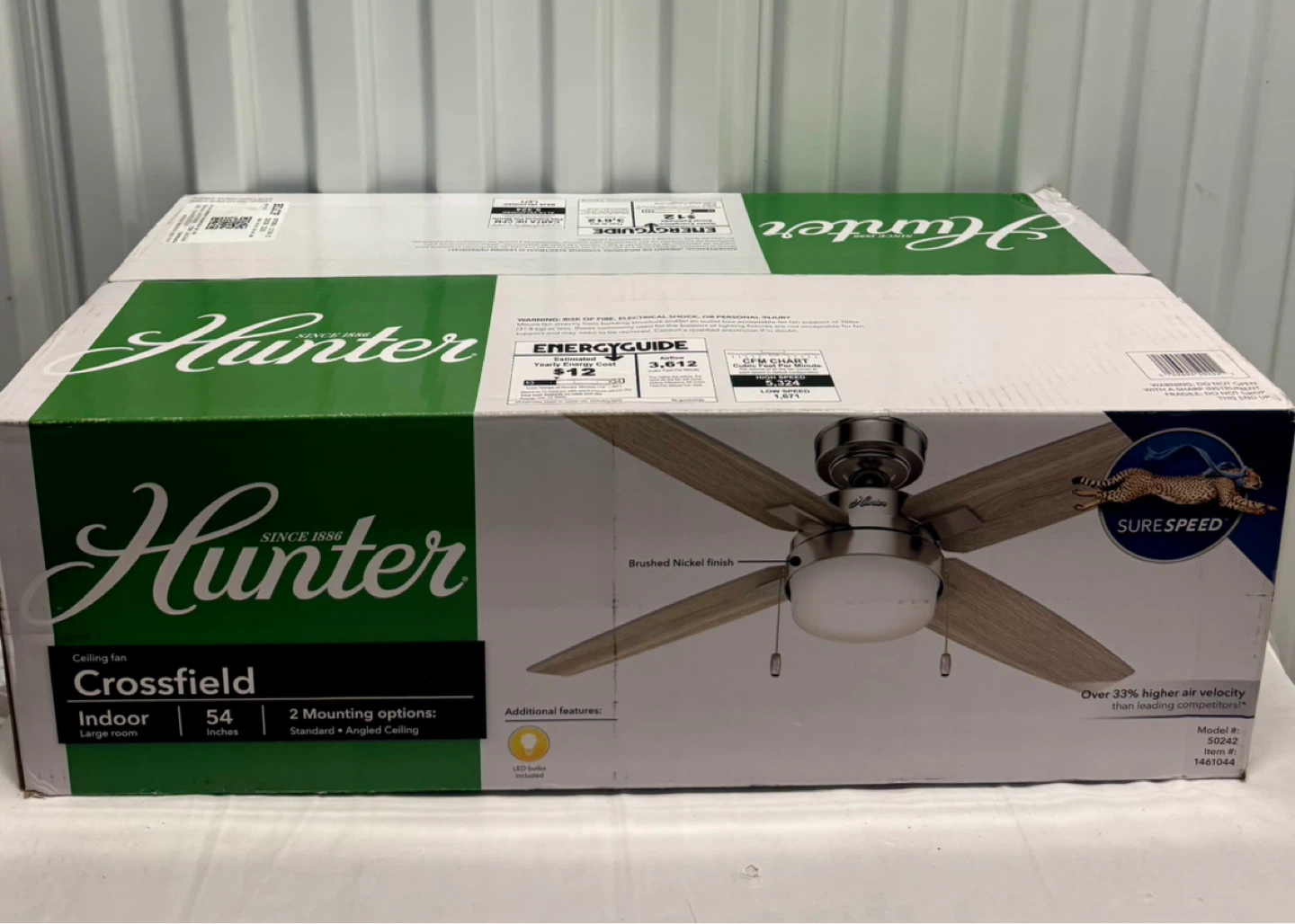 Hunter Crossfield 54-inch Ceiling Fan