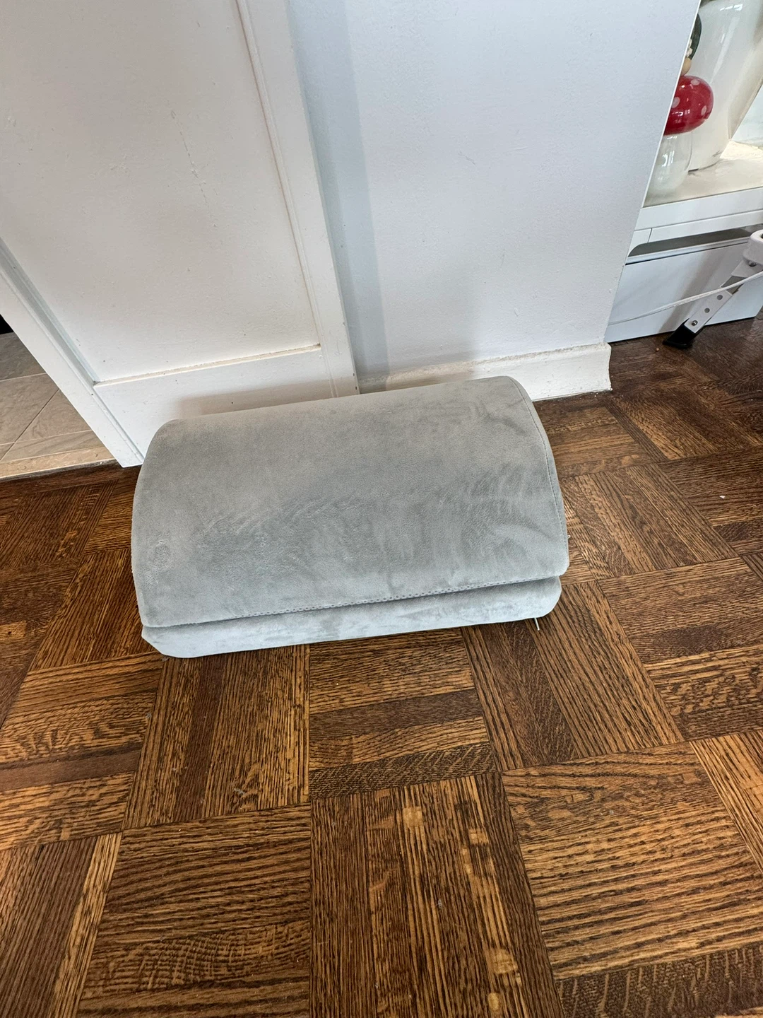 Grey Lumbar Support Pillow
