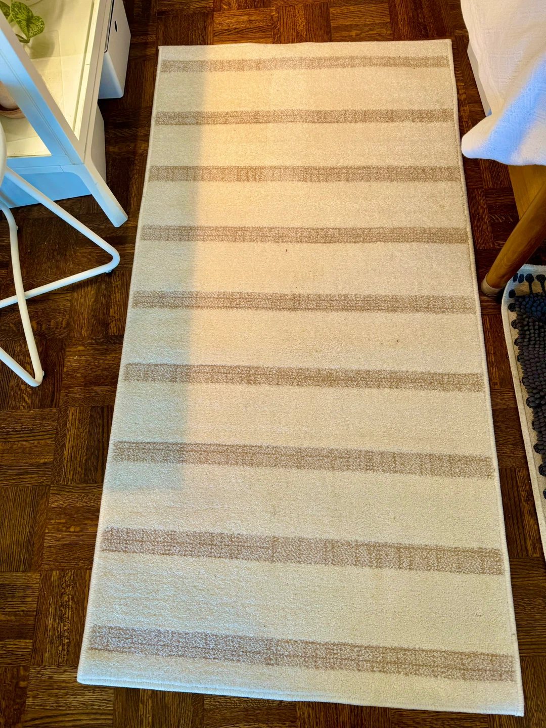 Striped Area Rug Runner - photo 2