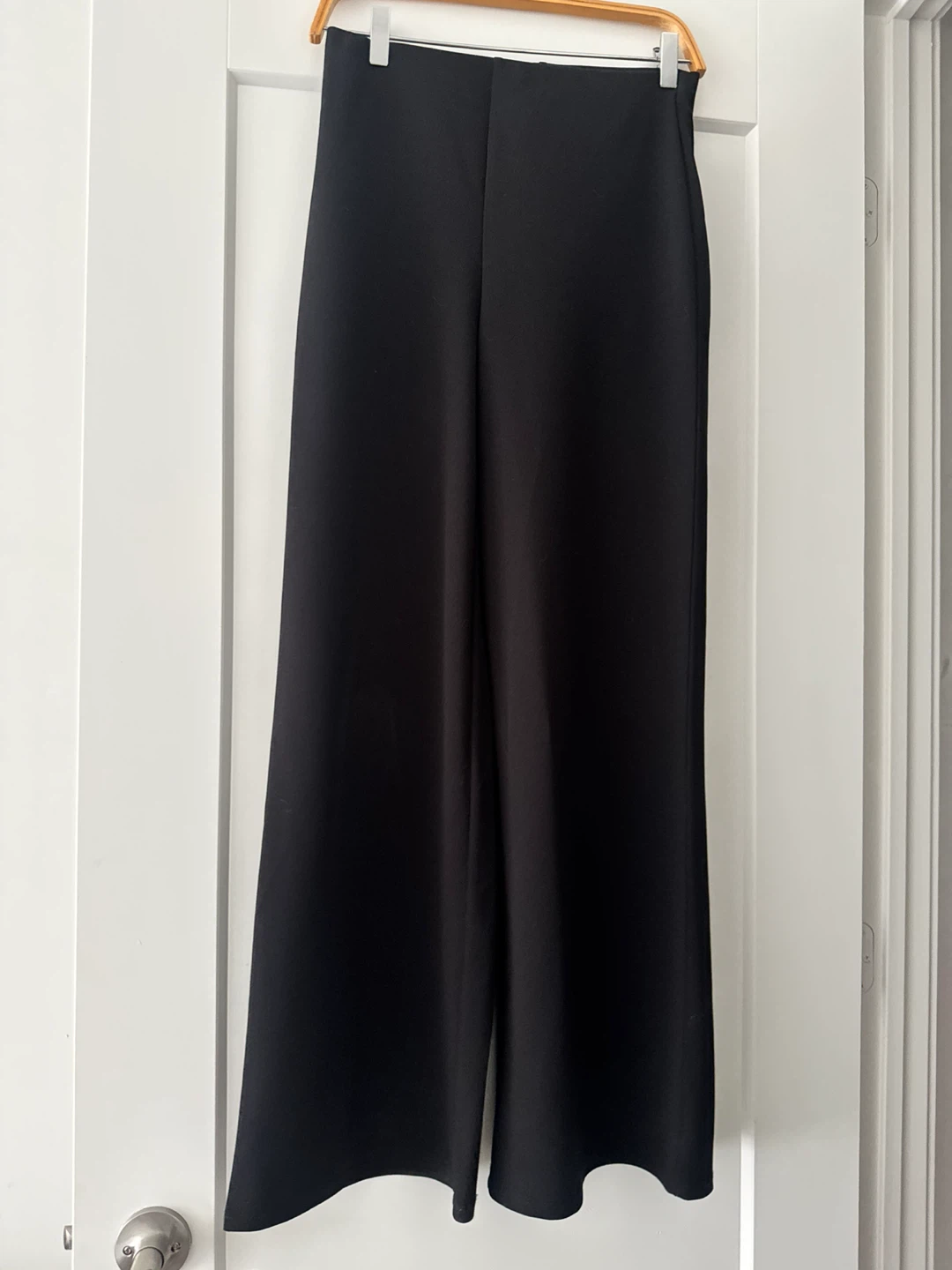 Black Wide-Leg Pants