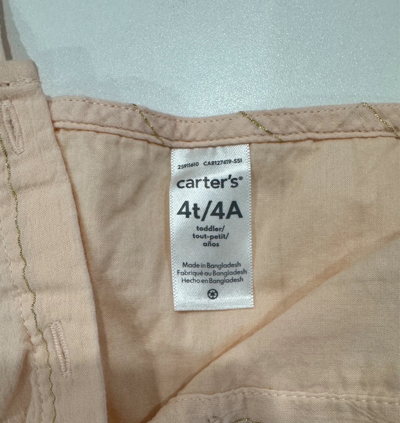 Carter's Toddler Girls 4T Romper - photo 3