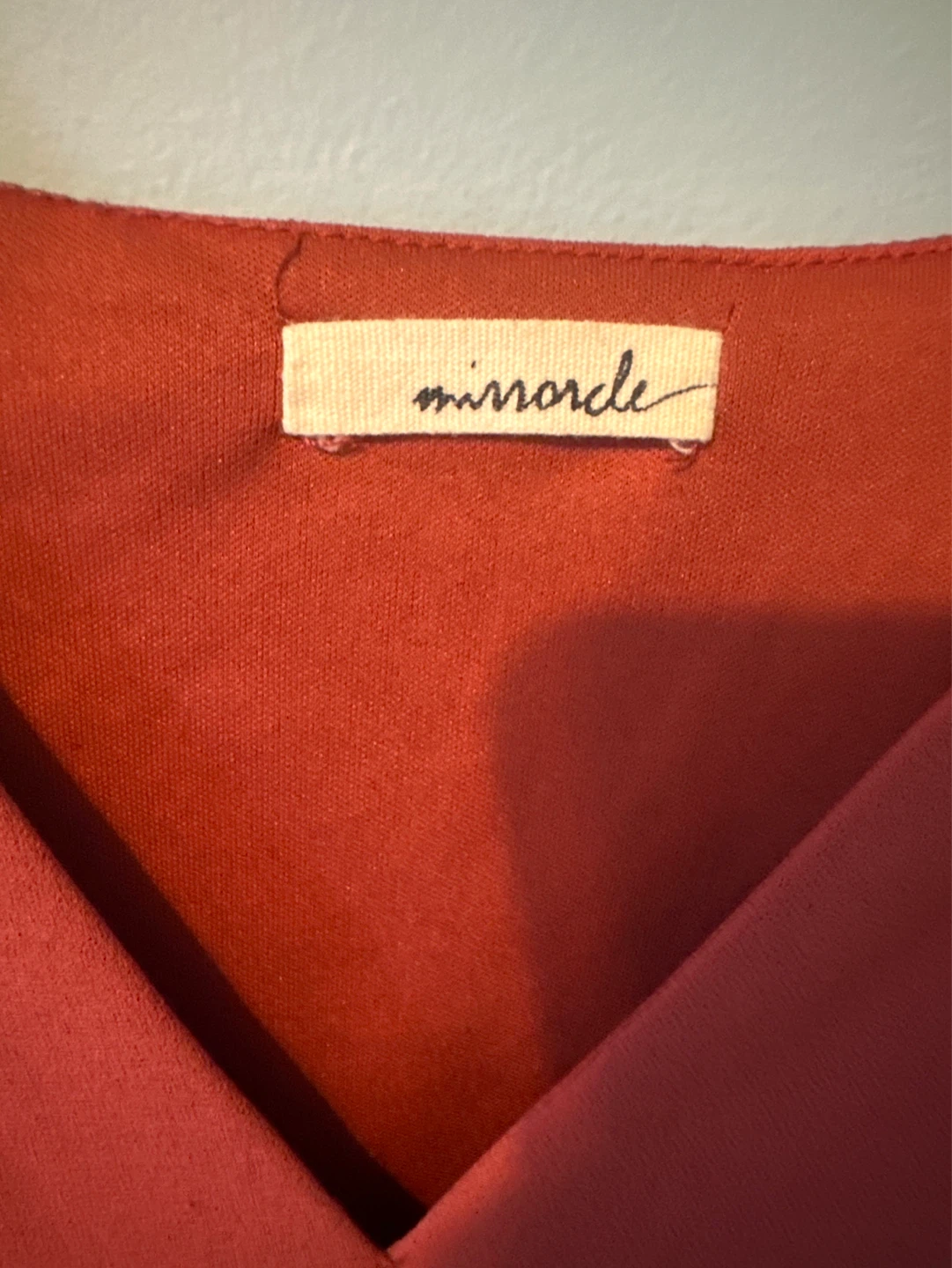 Rust Orange Cropped Puff Sleeve Top - photo 3