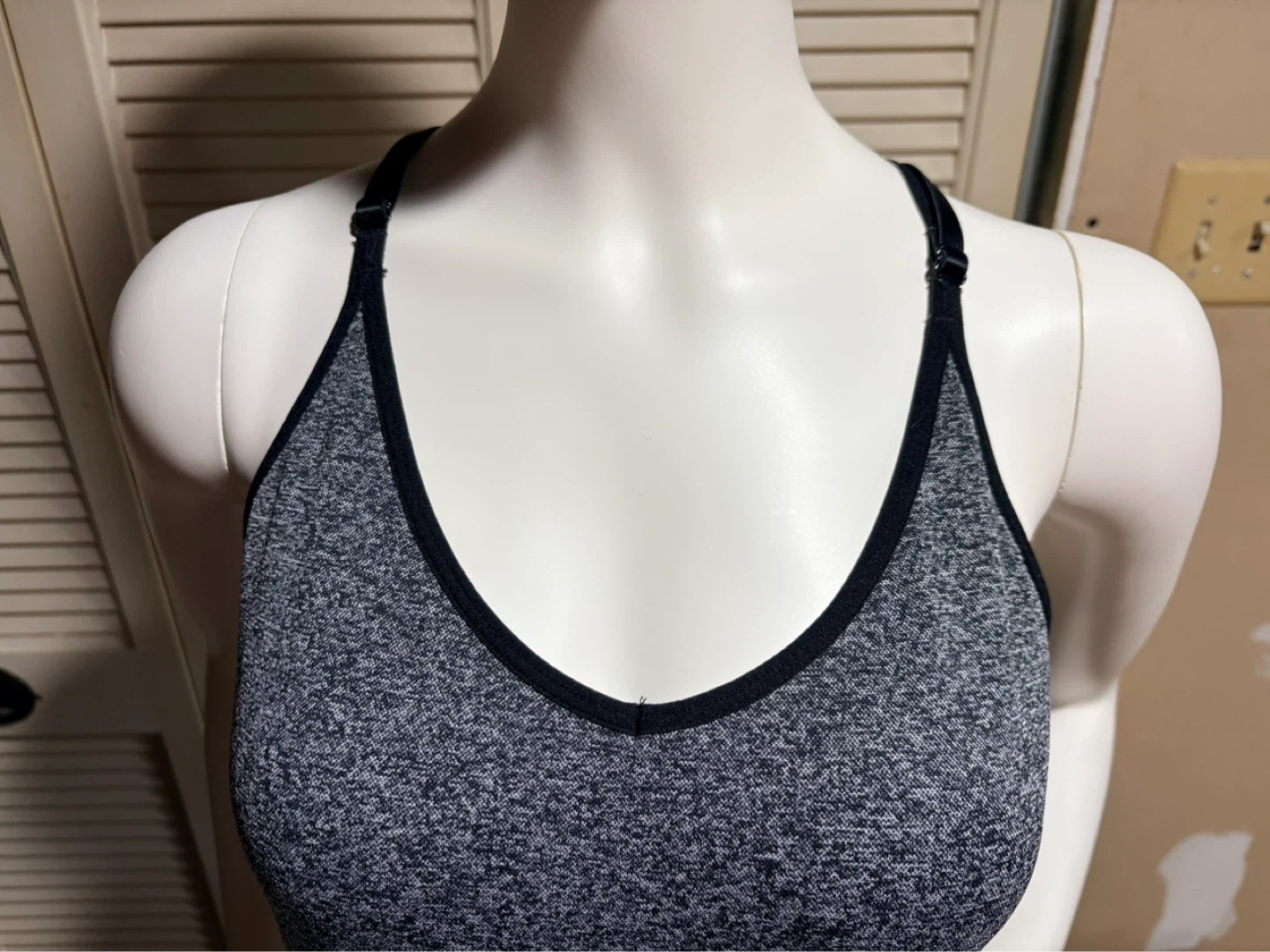 PINK Gray Seamless Jumpsuit - photo 2