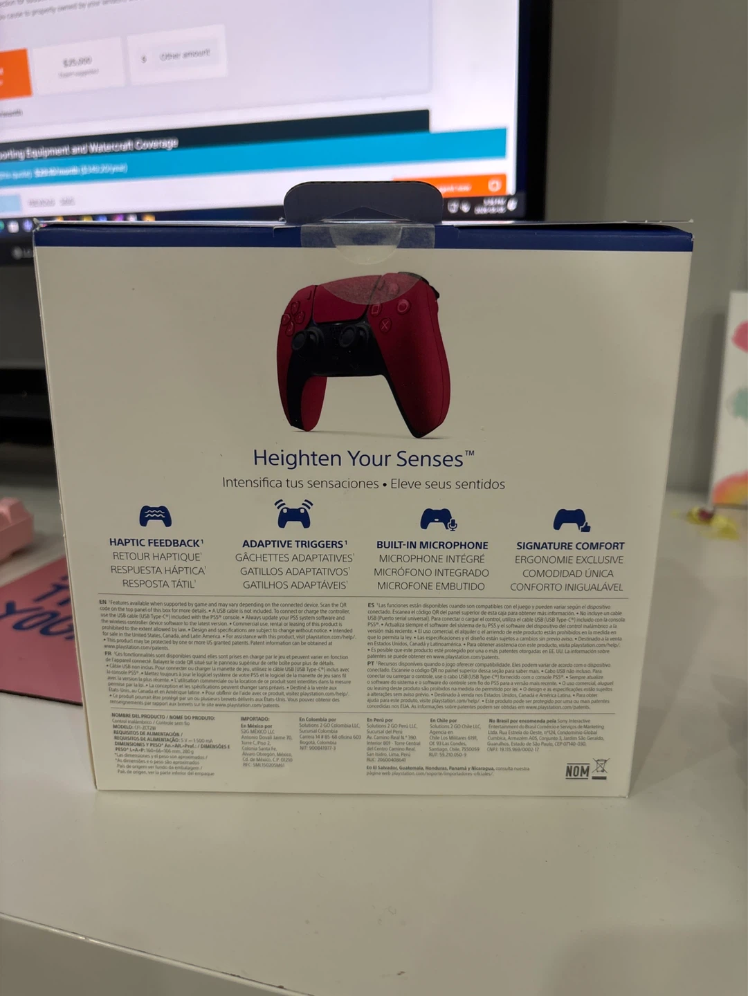 Sony PlayStation DualSense Wireless Controller - Red - photo 2